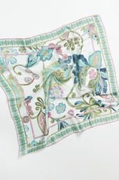 L167ATN1 PAÑUELO ESTAMPADO FLORAL PAISLEY