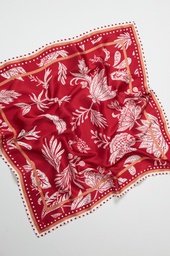 L167ATN2 PAÑUELO ESTAMPADO BOTANICO