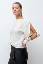 L172GBL5 BLUSA SATEN