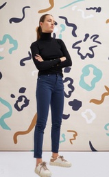 L130GPK3 PANTALON CHUPIN 5 BOLSILLOS